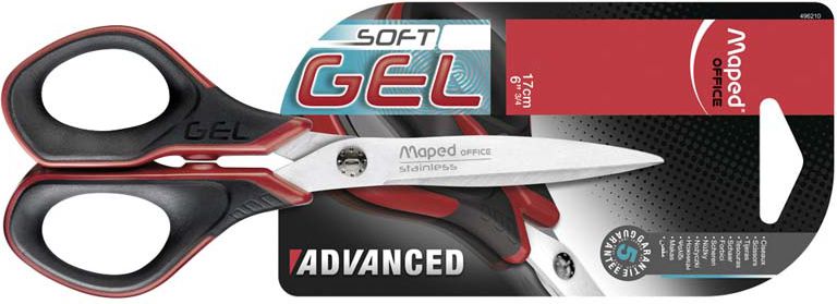 Maped Nożyczki ADVANCED GEL 17CM (496210)