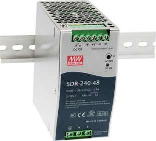 Zasilacz serwerowy Triton Mean Well SDR-240-48 Zasilacz na szynę DIN 240W 48V DC