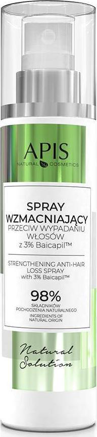 Apis APIS_Wzmacniający spray przeciw wypadaniu włosów z 3% Baicapil 150ml