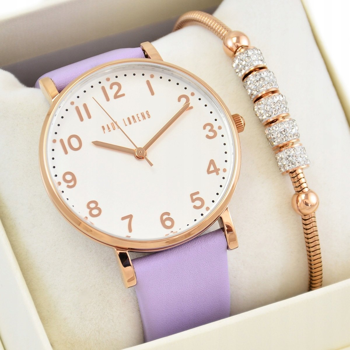 Zestaw damski zegarek Paul Lorens FARAH-3F3 + bransoletka