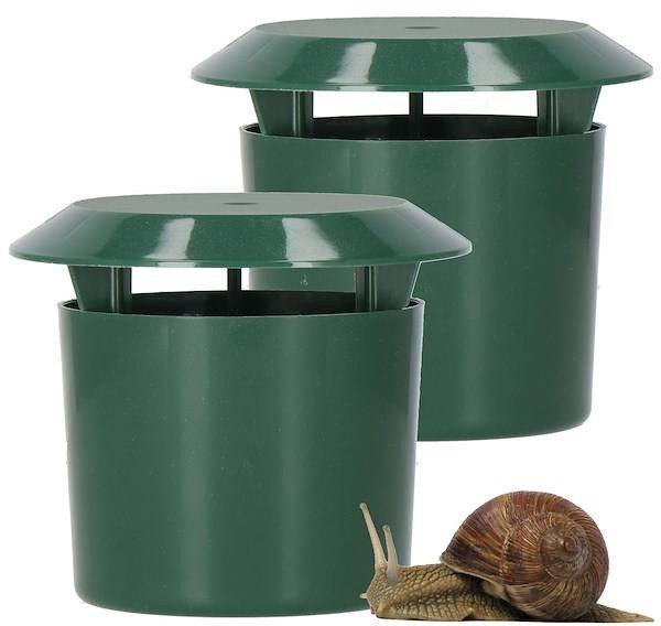 Pułapka na ślimaki 2 szt. wabik łapacz na szkodniki UNIWERSALNY