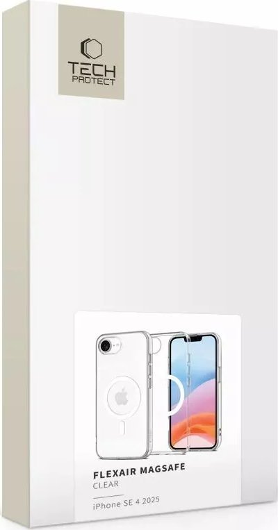 TECH-PROTECT FLEXAIR MAGSAFE IPHONE SE 4 2025 CLEAR