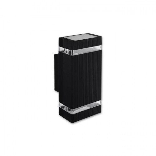 Oprawa architektoniczna Hana GU10 IP65 kwad czarna