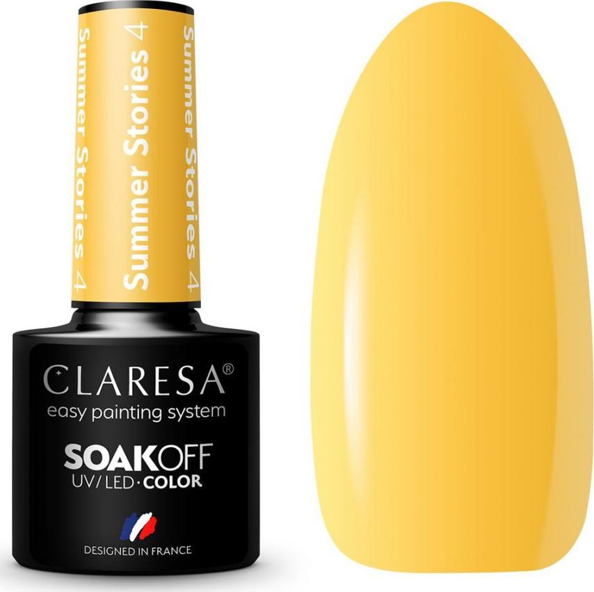 Claresa CLARESA lakier hybrydowy SUMMER STORIES 4 -5g