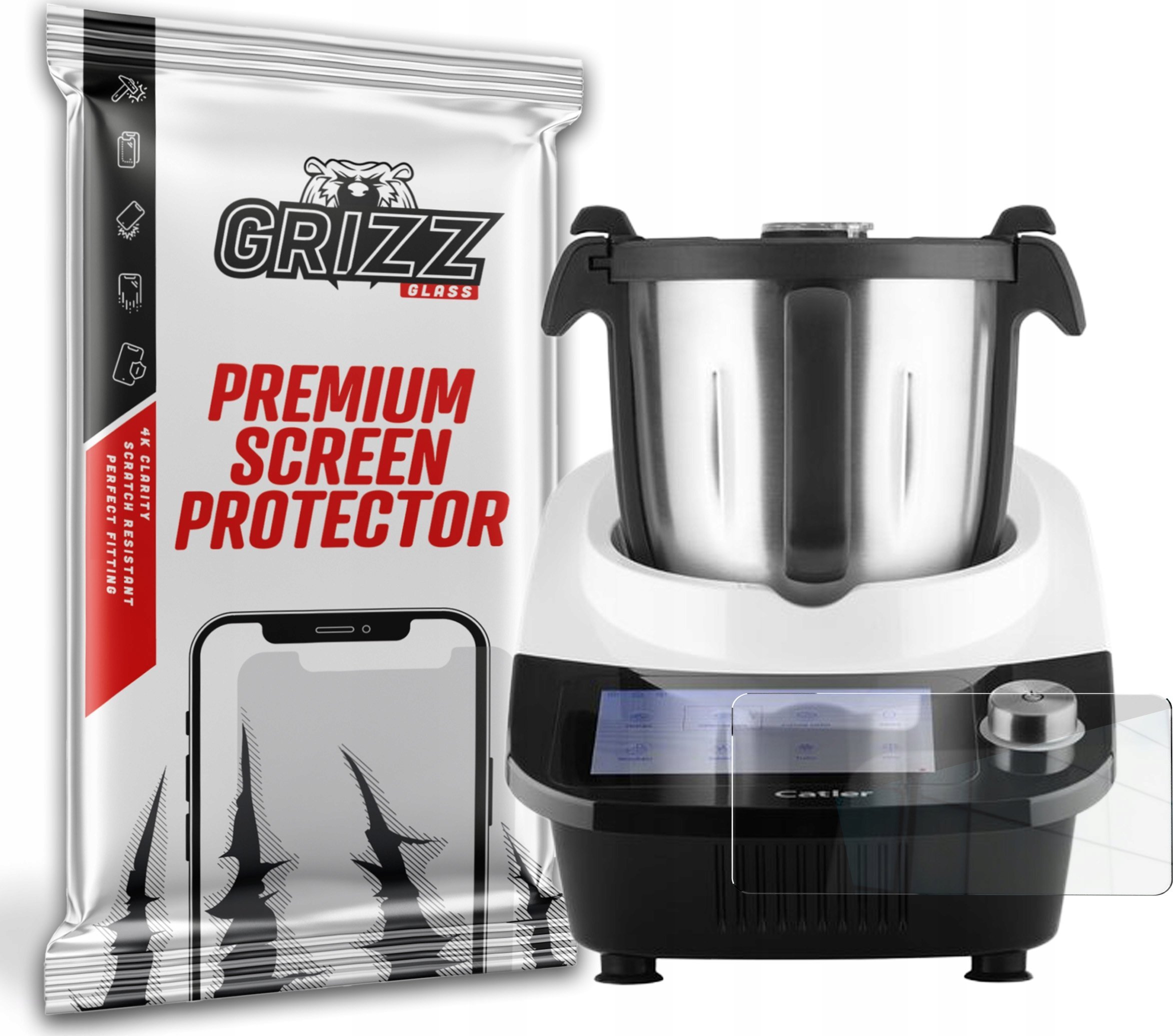 GrizzGlass Szkło hybrydowe GrizzGlass HybridGlass do Catler TC 9010