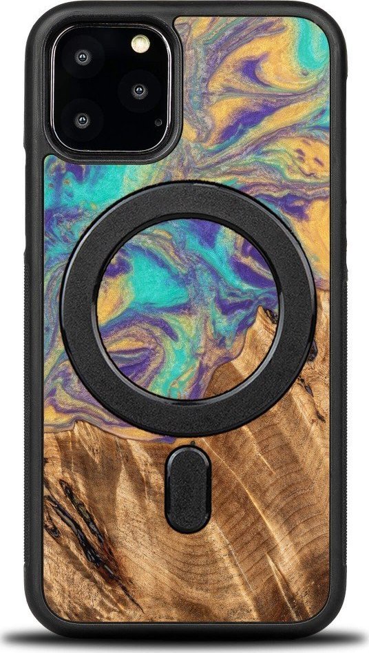 BeWood Etui Bewood Unique na iPhone 11 Pro - Planets - Merkury z MagSafe