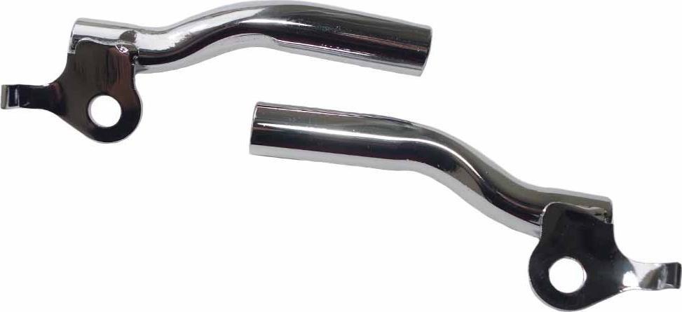 Z.P.H. Moto-Mer Uchwyt kierunkowskazów prostokątnych przód SIMSON SR50 SR80 Chrom