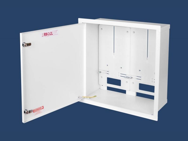 Karwasz Szafka licznikowa podtynkowa 2-licznikowa 3-fazowe IP30 (RW-3-2L Z/O)