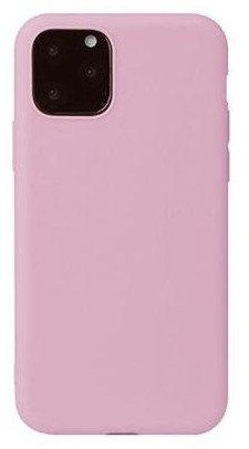 Mocco Ultra Slim Soft Matte 0.3 mm Silicone Case for Apple iPhone 12 Pro Max Pink