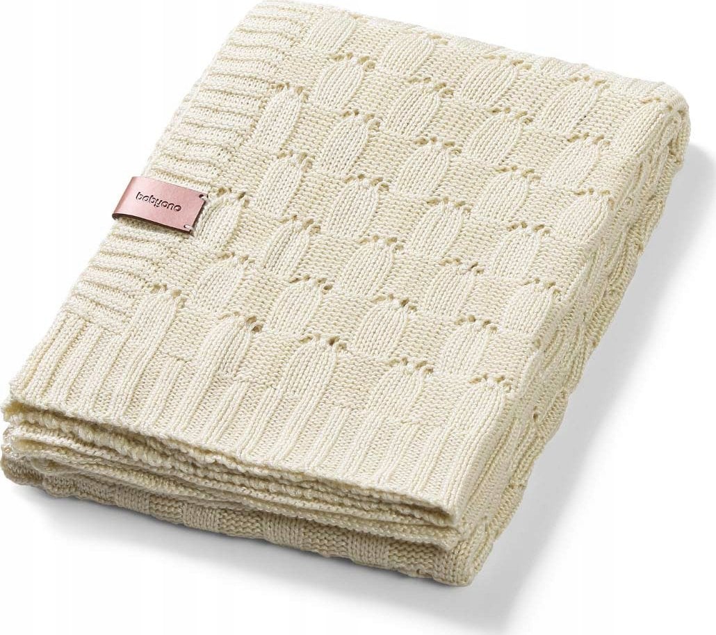 BabyOno 1479/01 KOC DZIANINOWY BAMBUSOWY ECRU