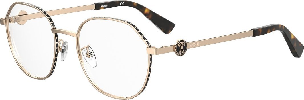 Moschino Damskie Oprawki do okularów MOSCHINO WOMEN MOS586-RHL (Szkło/Zausznik/Mostek) 52/18/140 mm) NoSize