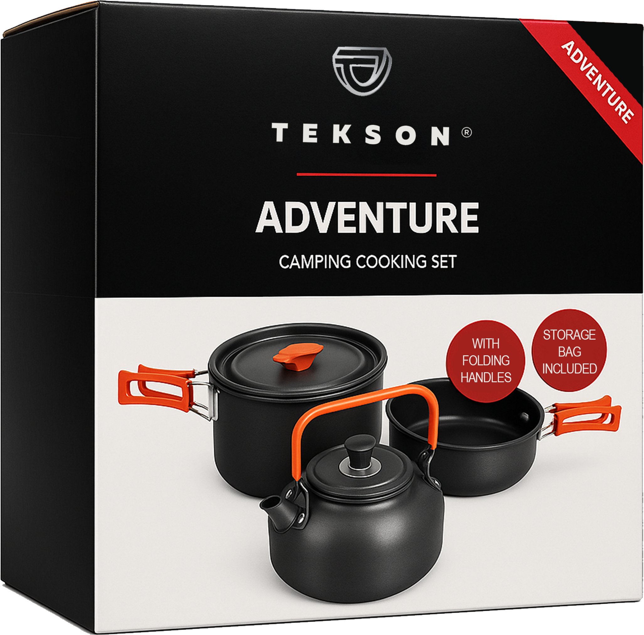 Zestaw Garnków Campingowych ADVENTURE TEKSON