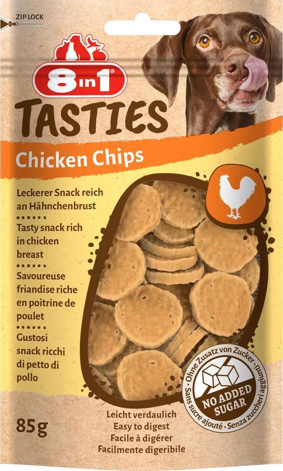 8in1 8in1 Przysmak Tasties Chicken Chips 85g