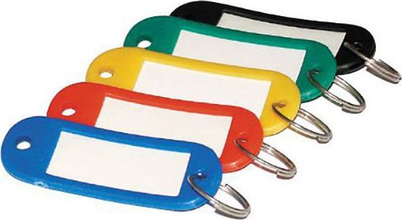 Staples Zawieszka do kluczy zielona 100/p