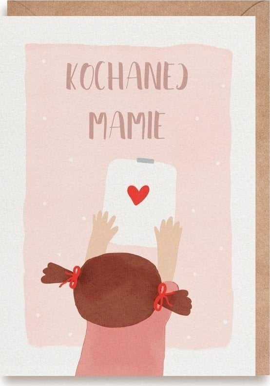 Cardie Kartka okolicznościowa Dzień Mamy, eko K171