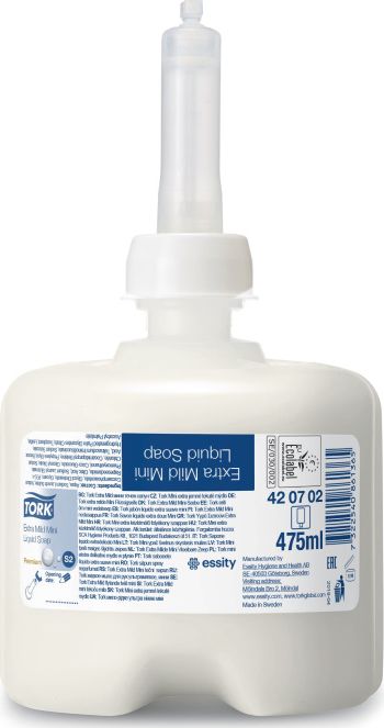 Tork Ekstra delikatne mydło w płynie, hipoalergiczne, bezwonne, S2 - 475 ml