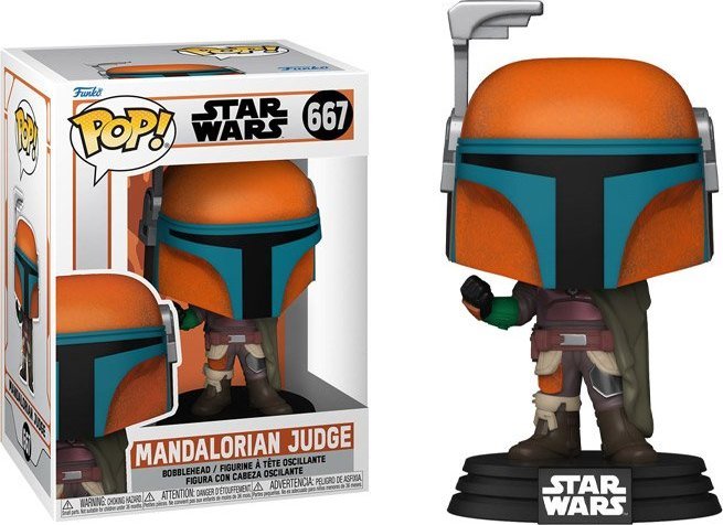Figurka Funko Pop figurka funko pop! the mandalorian 667 mandalorian judge star wars