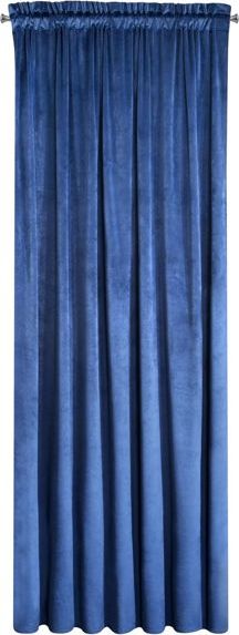 Eurofirany Zasłona Dekoracyjna Velvet Rosa Granat 135x270