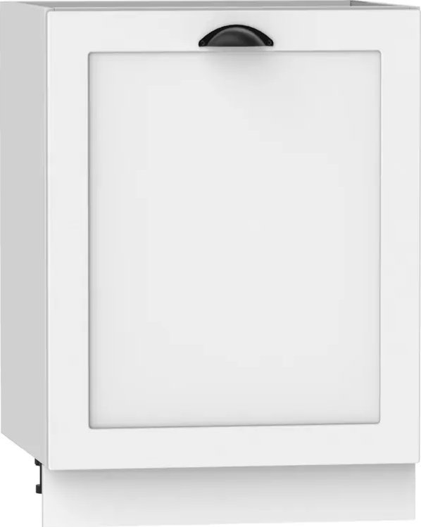 Elior Szafka kuchenna dolna z półkami biała- Pergio 12X 60 cm