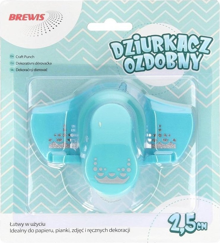 BREWIS Dziurkacz ozdobny brzegowy - Falbanka 2,5cm