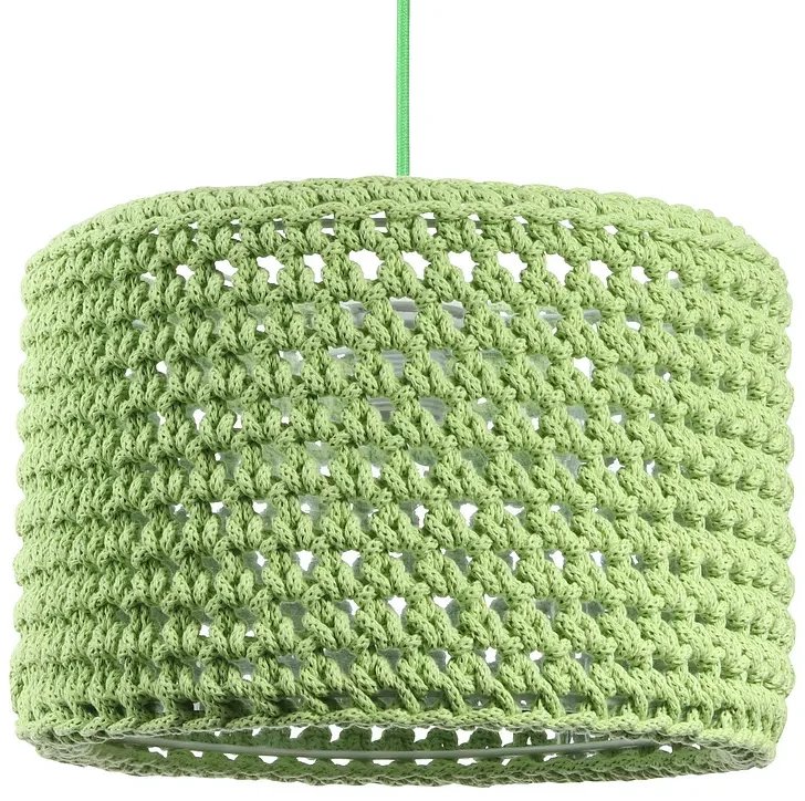 Lampa wisząca COTTON 25 zielona BPS KONCEPT
