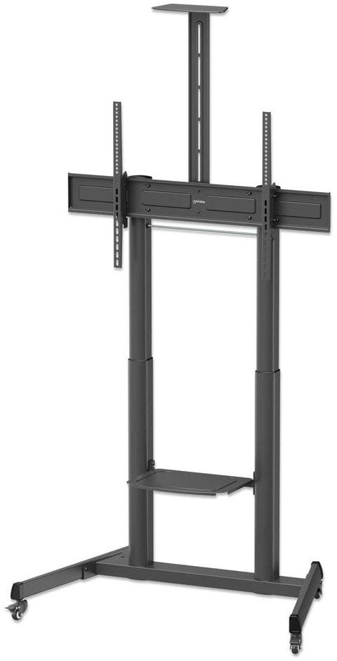 Manhattan TV-Wagen 60-120" 120kg werkzeuglos höhenverstell (Speditionsversand)