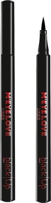 Black Up Black Up, M’eye Love, Waterproof, Precise, Gel Pencil Eyeliner, Black, 1 g For Women