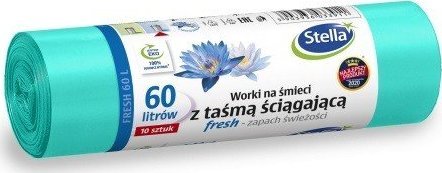 Stella Worki na odpady domowe 60L 10szt. (131258)