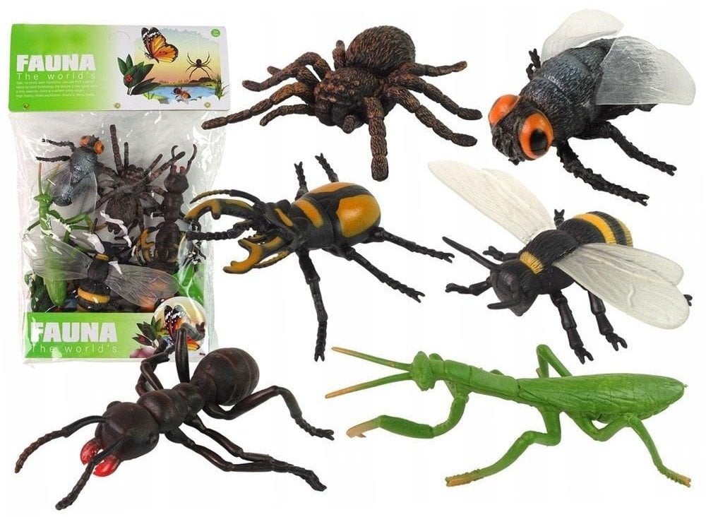 Owady i pająki 6szt A-0943 73772