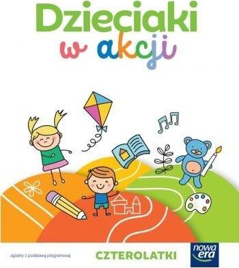 WYCHOWANIE PRZEDSZKOLNE DZIECIAKI W AKCJI 4-LATKI ZESTAW 30300