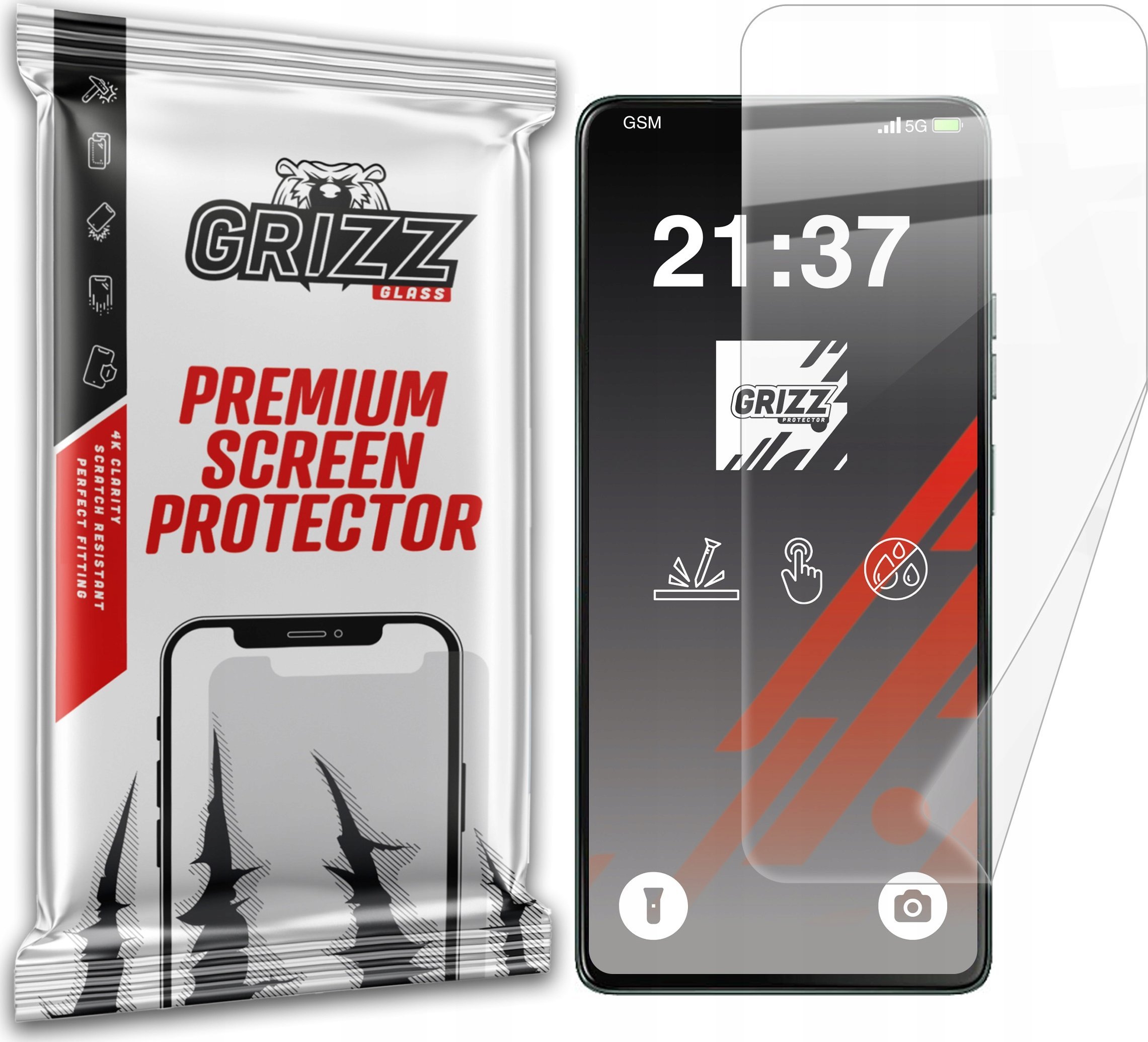 GrizzGlass Folia ceramiczna GrizzGlass CeramicFilm do Motorola Moto G75