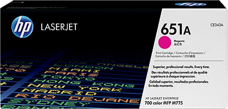 Toner HP 651A Magenta Oryginał (CE343A)