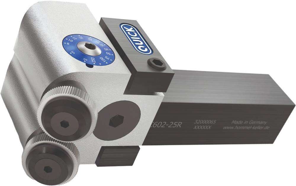 Narzędzie do radełkowaniafrezującego C602-25R 25x25mm, do rolki 21,5x5x8mm QUICK