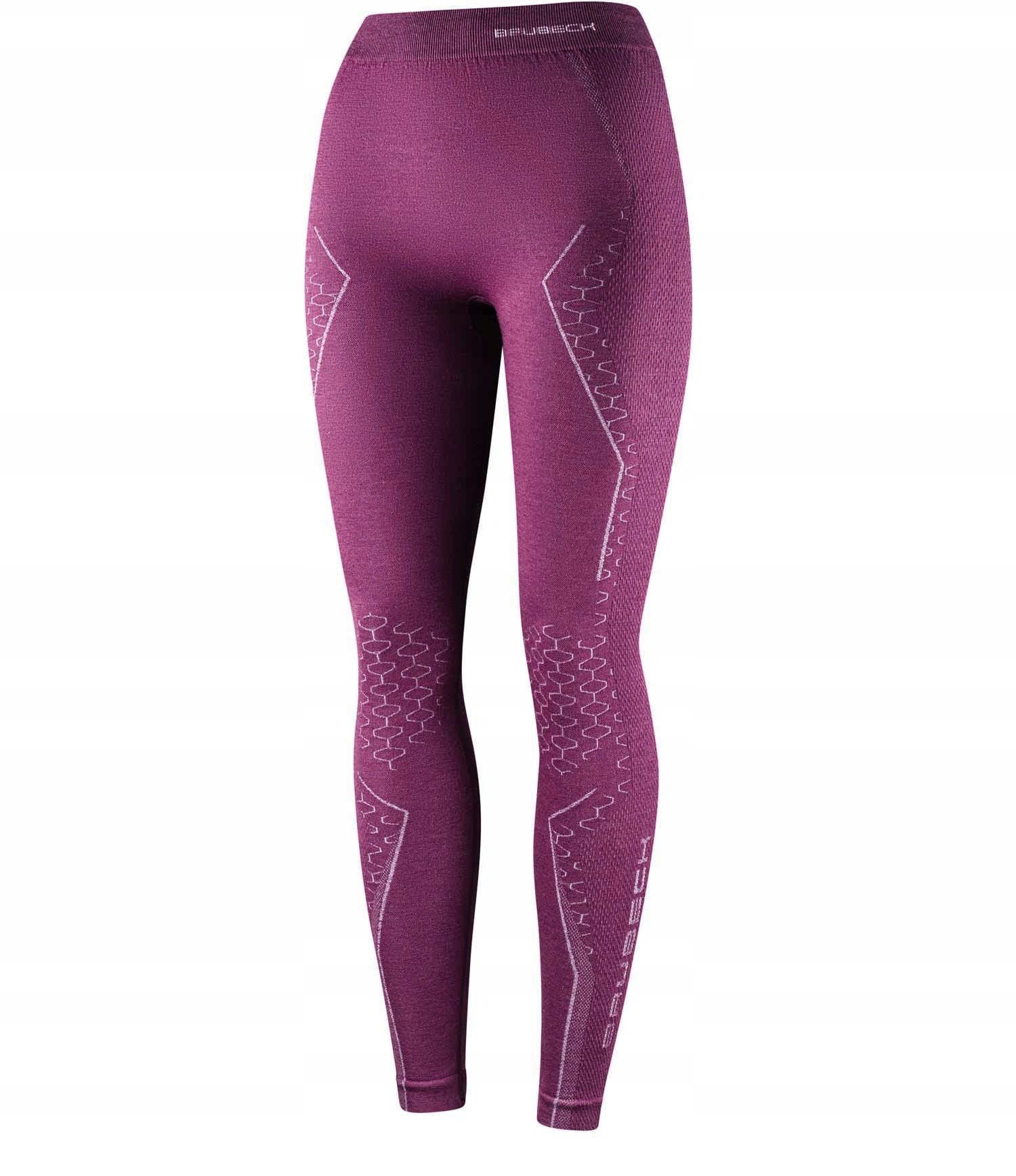 LE1351W Spodnie damskie EXTREME MERINO fuksjowy M