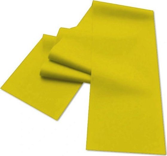 Master Guma do Ćwiczeń 120 x 15 x 0.4 mm - żółta