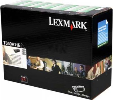 Toner Lexmark T650A11E Black Oryginał (T650A11E)