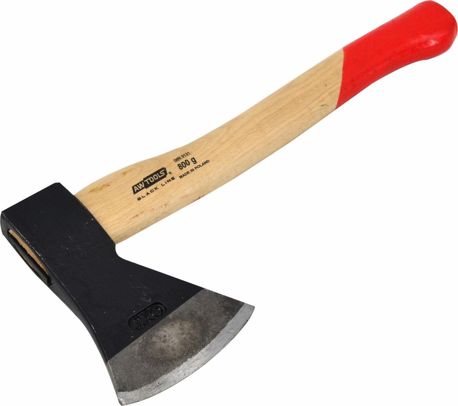 AWTools Awtools Siekiera Ciesielska 0,8kg Trzonek Drewniany Black Line Aw33052bl