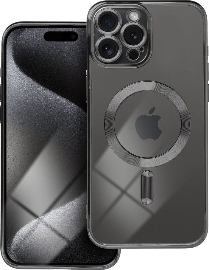 OEM Futerał ELECTRO MAG COVER kompatybilny z MagSafe do IPHONE 15 Pro Max czarny