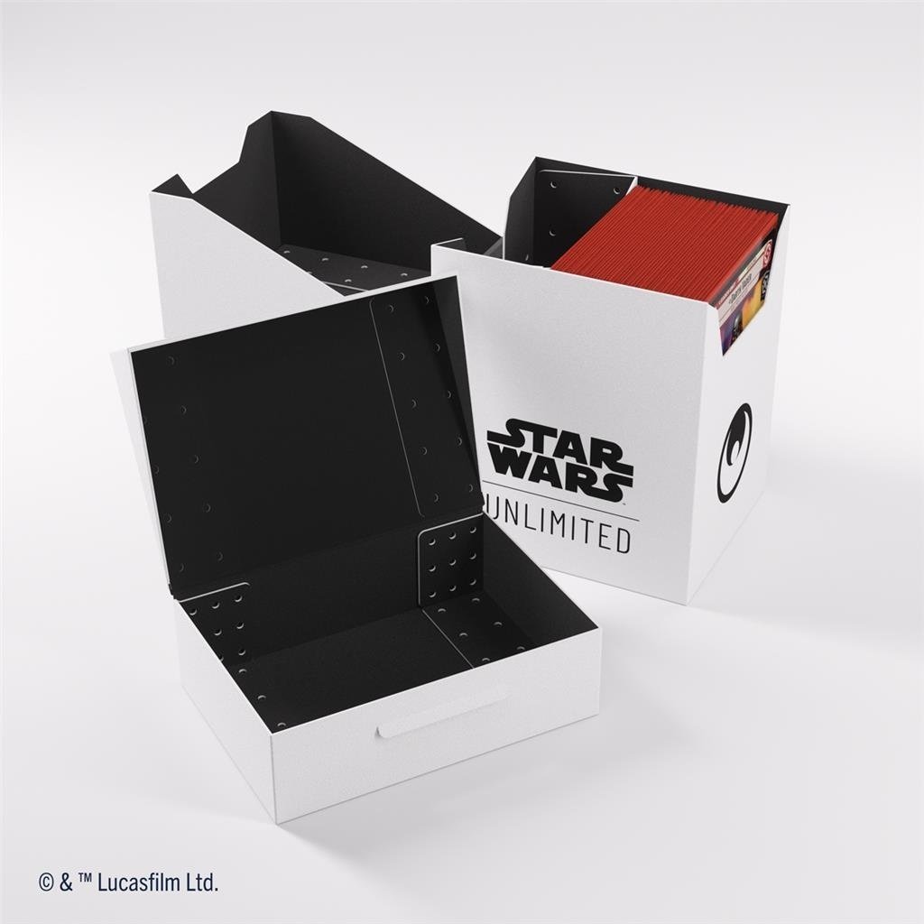 Gamegenic Gamegenic: Star Wars Unlimited - Soft Crate - White/Black