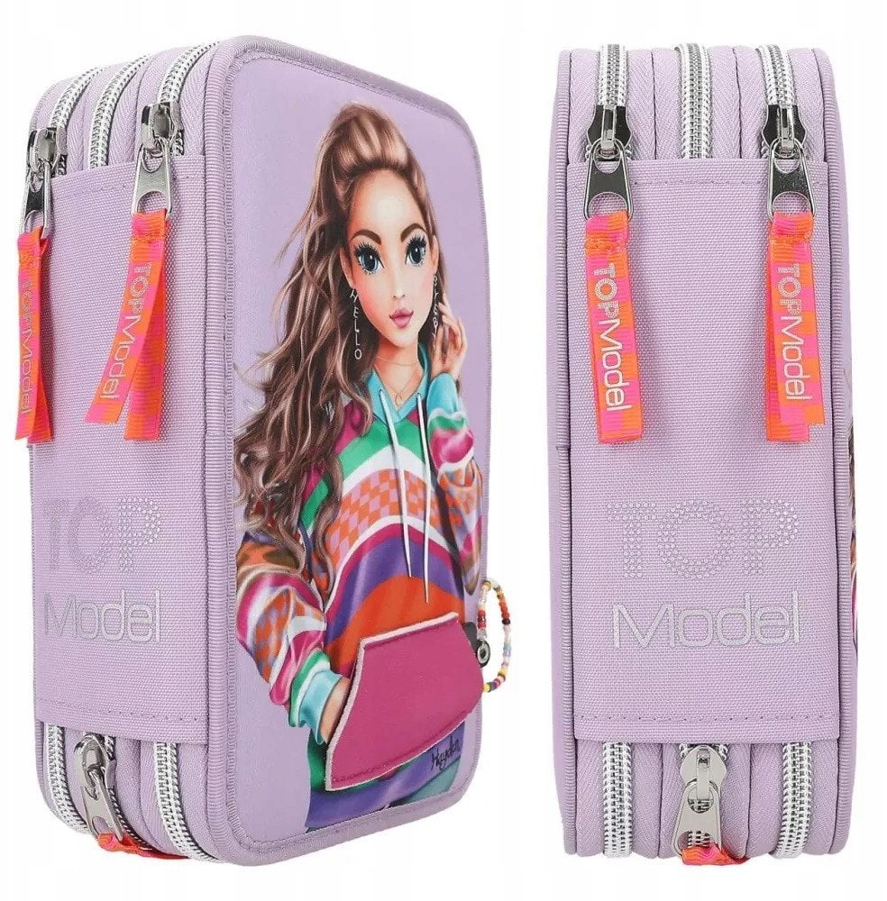 TOPModel JOY - Triple pencil case, smartphone