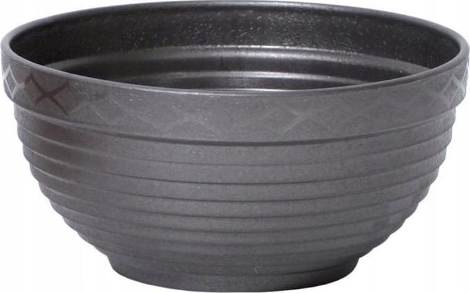 Misa doniczka grafitowa na kwiaty plastikowa 34x13,6 cm DMS08