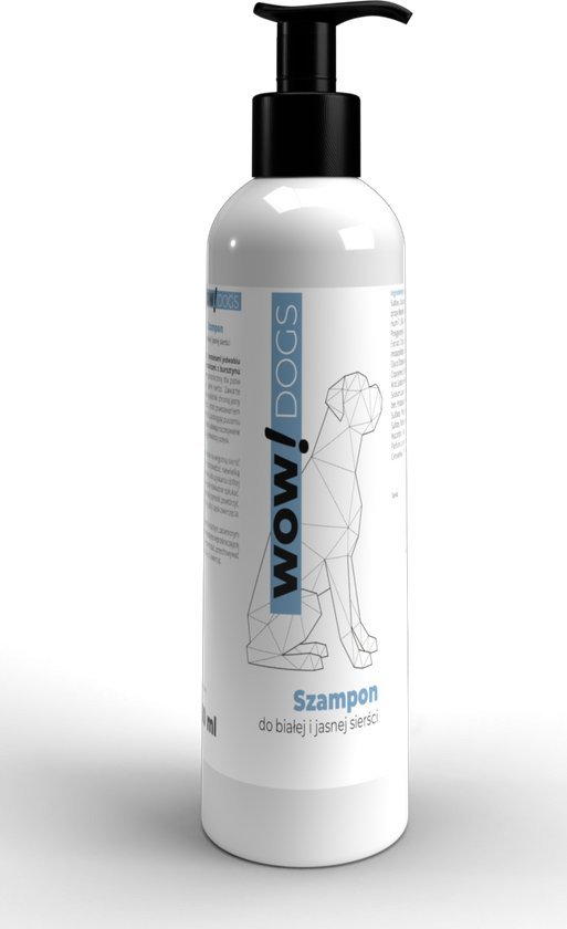 Over Zoo WOW! DOGS Szampon do białej i jasnej sierści 250 ml