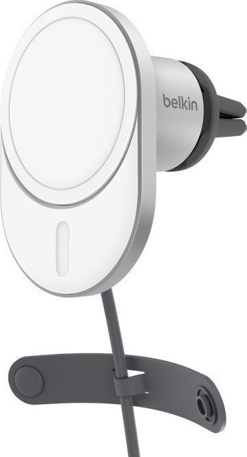 Belkin Belkin BoostCharge Pro Smartfon Srebrny, Biały USB Bezprzewodowe ładowanie Szybkie ładowanie Automatyczna