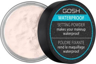 Gosh Gosh Setting Powder Waterproof WODOODPORNY PUDER SYPKI 001 Transparent