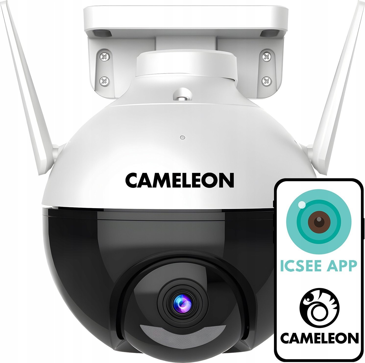 KAMERA MONITORUJĄCA BIAŁA 8MPX ABQ-A18