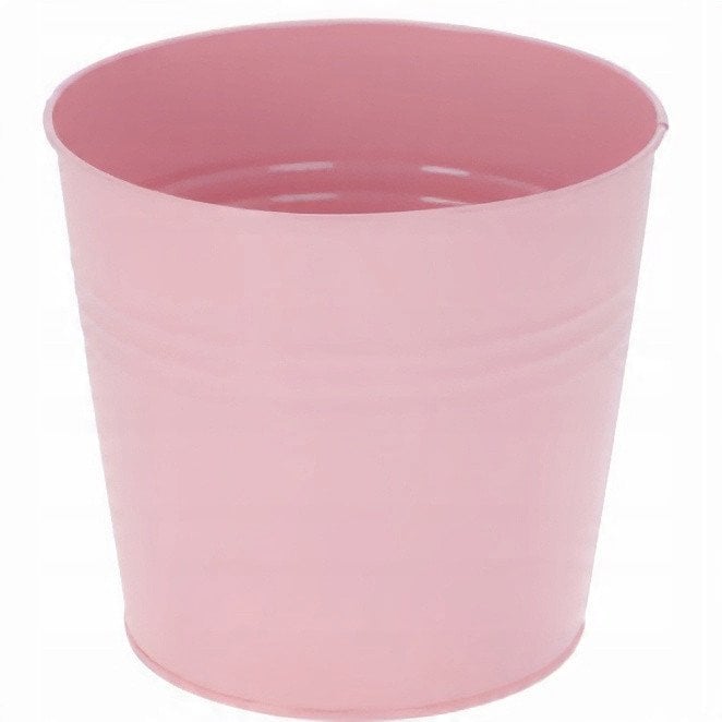 Cynkowa osłonka na doniczkę, 17 x 15 cm