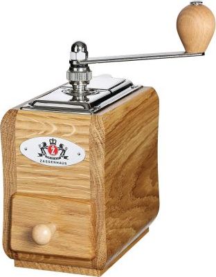 Młynek do kawy Zassenhaus Młynek Zassenhaus Santiago do kawy, 9 x 14 x 20 cm, 30 g, drewno dębowe