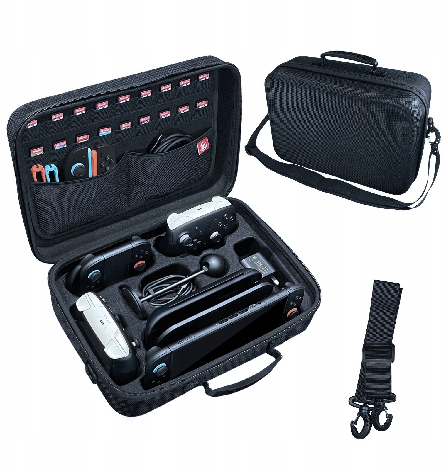 Duża Torba Walizka Futerał Etui Sztywne Eva Case Do Nintendo Switch 2 / Ns 2 / Jys-ns2323