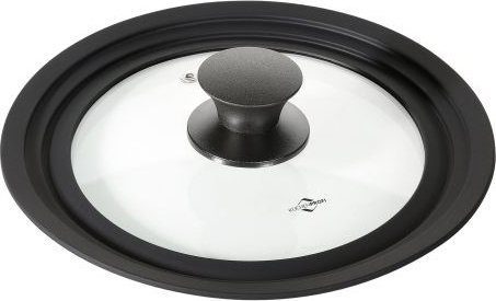 Kuchenprofi Pokrywka uniwersalna Kuchenprofi, szkło borokrzemowe/silikon, śred. 24 cm