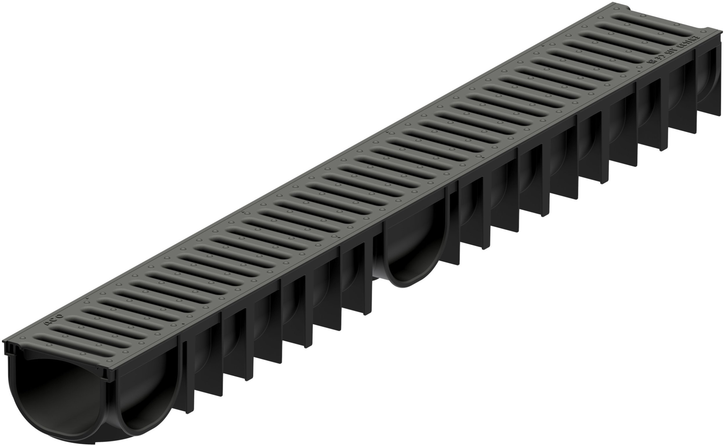 CHANNEL EASYLINE 1M H90 A15 PLAST GRAT